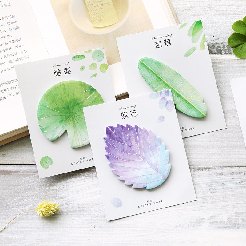 Office Stationery Supply List - 30 pezzi Foglia Note adesive Planner