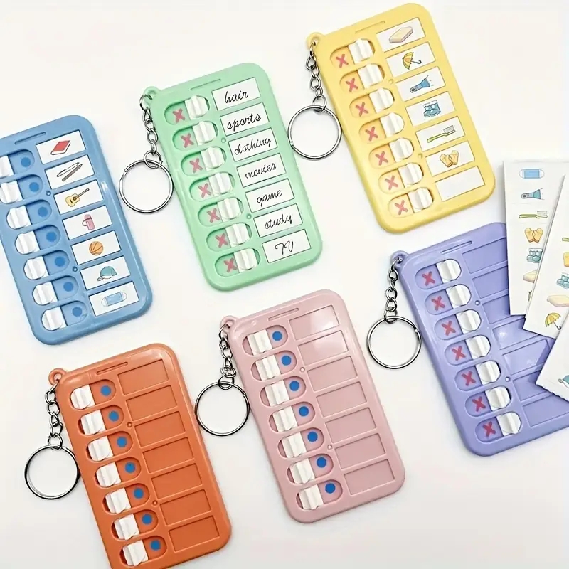 Stationery And Office Supply Chain - Lista di controllo dell'autodisciplina per bambini