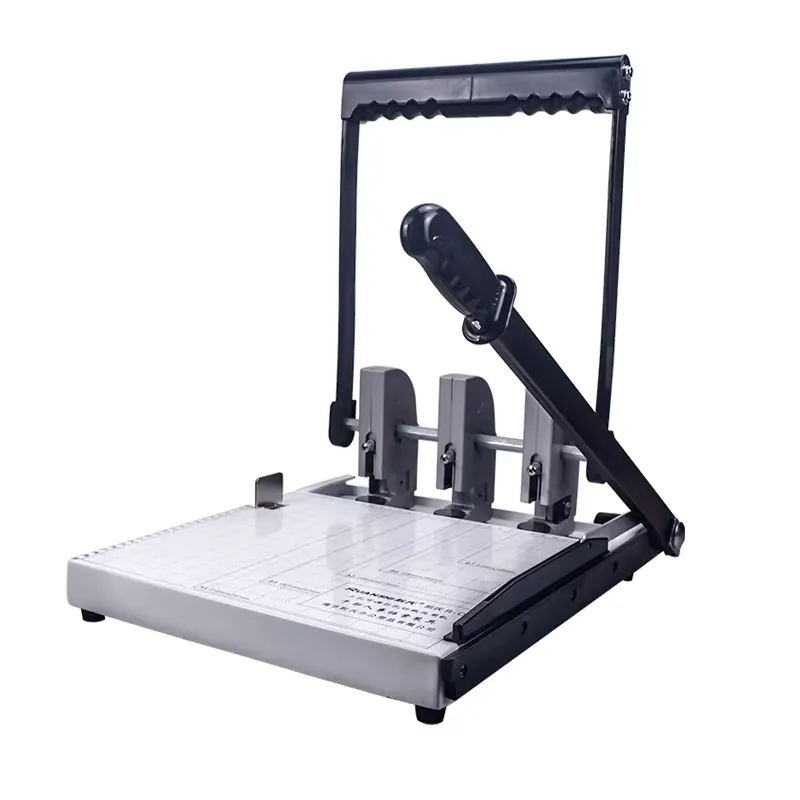 Paper Punch 3 Hole - Perforatore a 3 Fori con Taglierina