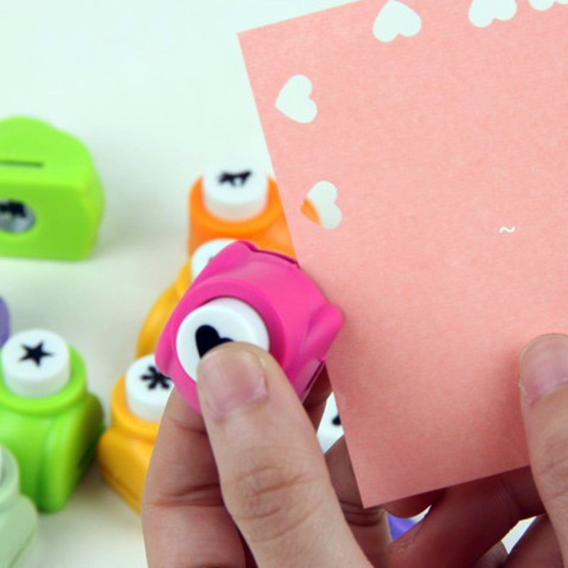 Paper Punch 3 Hole - Mini Perforatore a Fiore per Scrapbooking