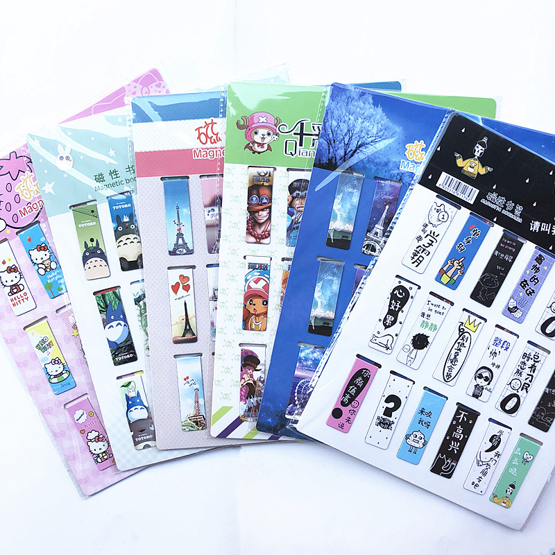 Bookmark Magnetic Clip - 18 pezzi/set Segnalibri magnetici con magnete