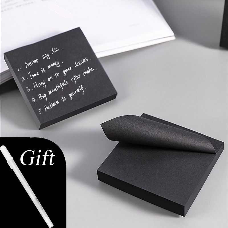 Office Stationery Supply List - Black N Times Sticky Notes Lista