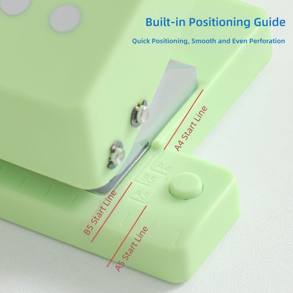 Paper Punch 3 Hole - Punzonatrice a 3/5 fori Mini formato