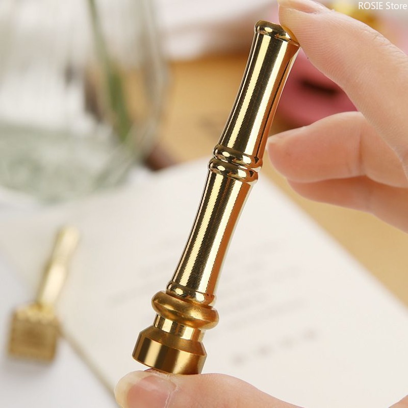 Manico per timbro in ottone a  - Wax Seal Stamp Kit recensione e prezzo