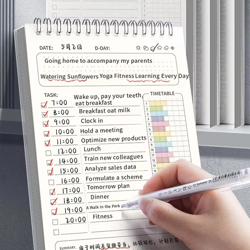1pc Planner Agenda Spiral A5 N - Office Stationery Supply List recensione e prezzo
