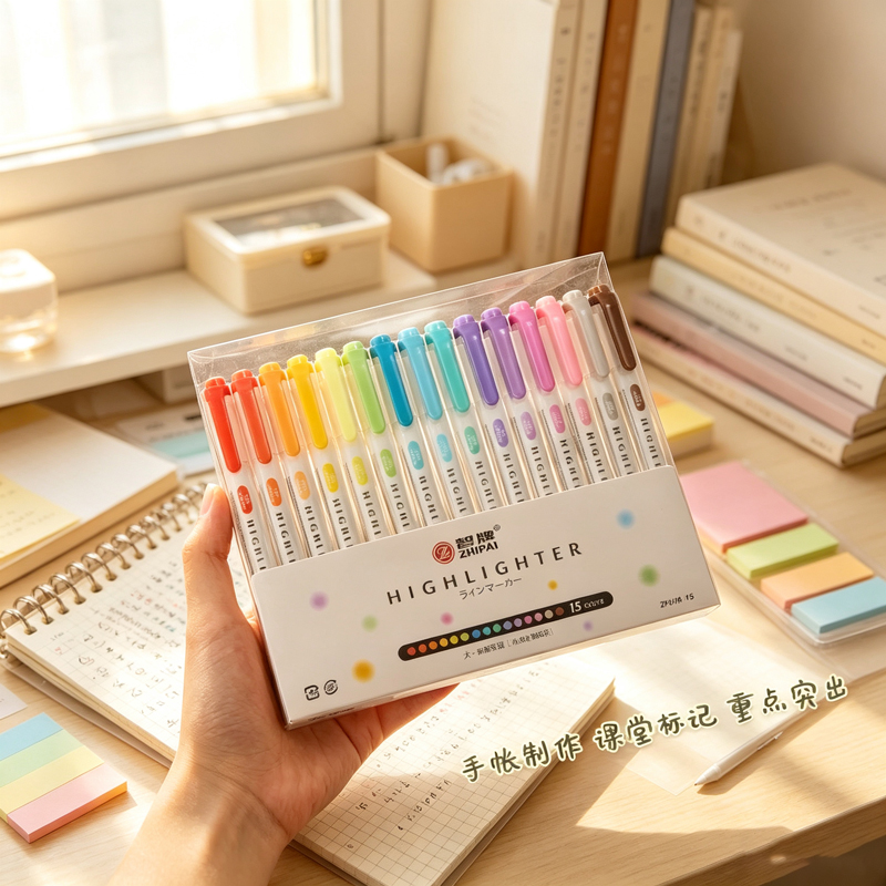 Evidenziatori a Doppia Punta i - Highlighter Set Pastel recensione e prezzo