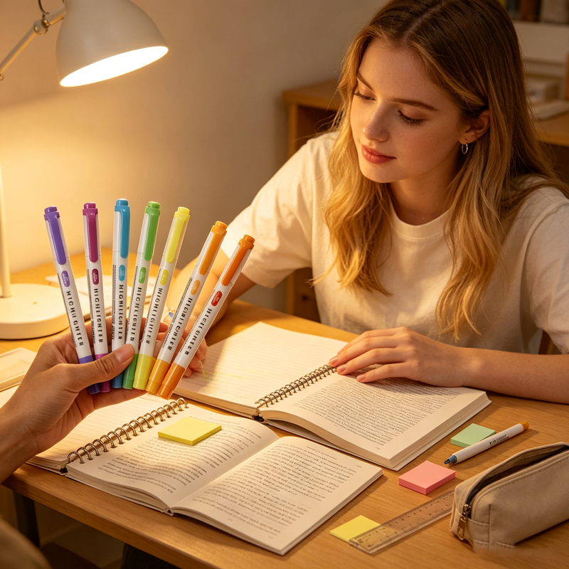 Evidenziatori a Doppia Punta i - Highlighter Set Pastel recensione e prezzo