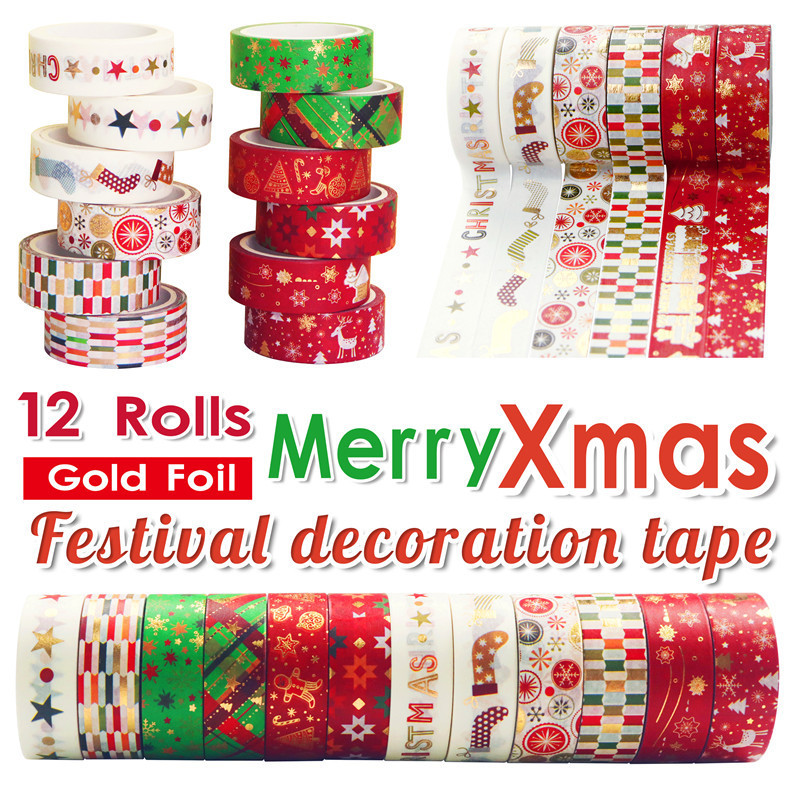 60 metri di natale Washi nastr - Washi Tape Set recensione e prezzo