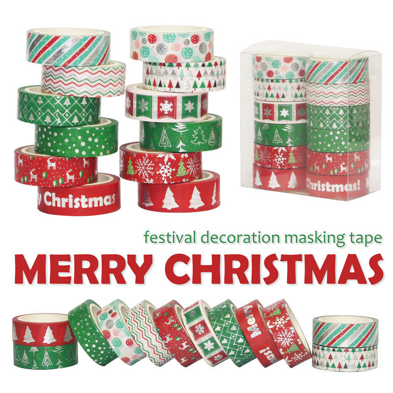 60 metri di natale Washi nastr - Washi Tape Set recensione e prezzo