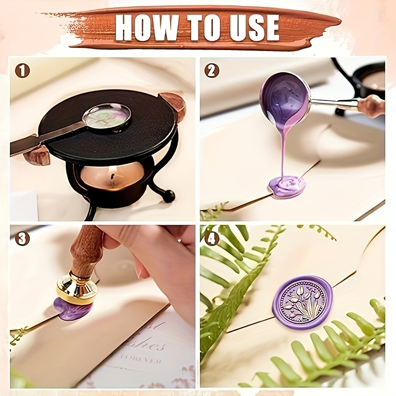 Set di 21 timbri in ceralacca  - Wax Seal Stamp Kit recensione e prezzo