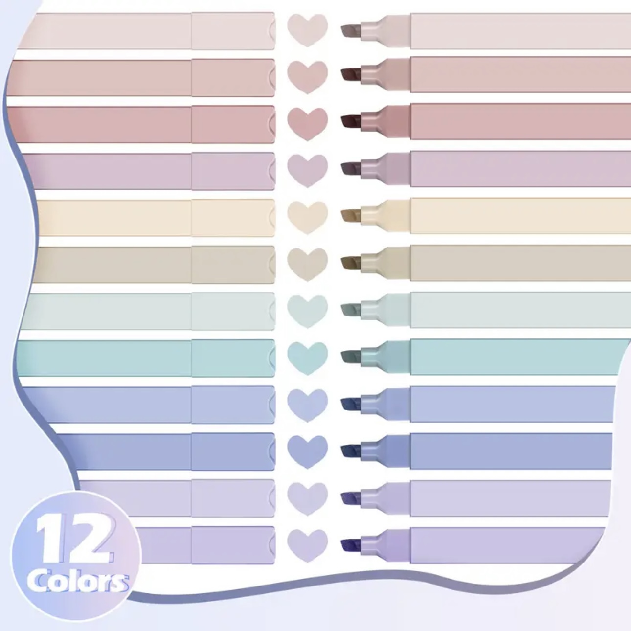 Set di 12/60 Evidenziatori Est - Highlighter Set Pastel recensione e prezzo