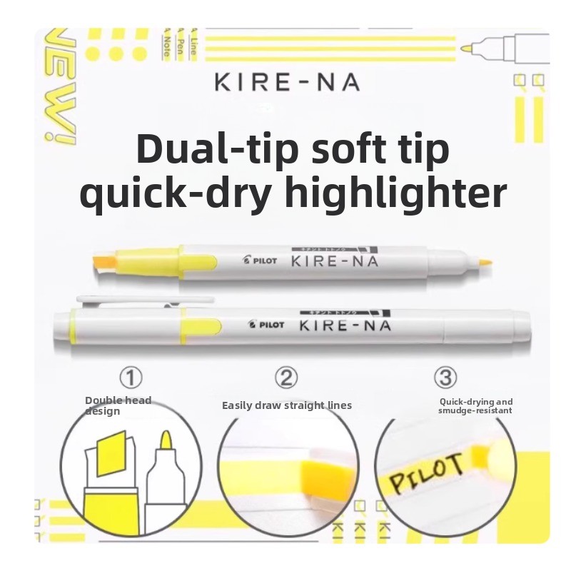 PILOT KIRE-NA Evidenziatore Se - Highlighter Set Pastel recensione e prezzo