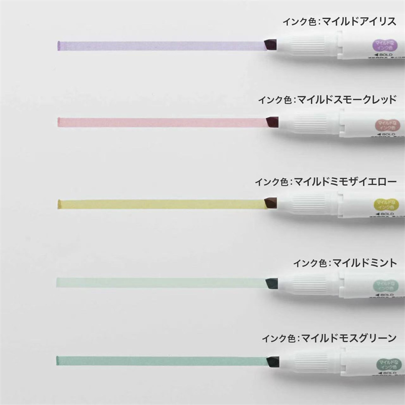 NUOVI evidenziatori zebrati ze - Highlighter Set Pastel recensione e prezzo