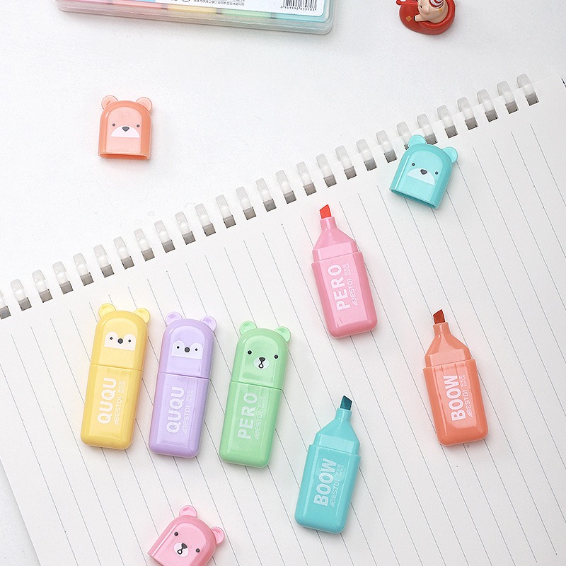 Set di 4/6/12 Evidenziatori a  - Highlighter Set Pastel recensione e prezzo