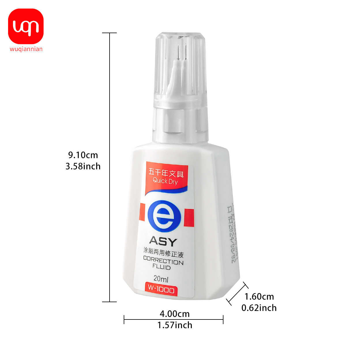 Fluido correttore WQN ad asciu - Correction Fluid White recensione e prezzo