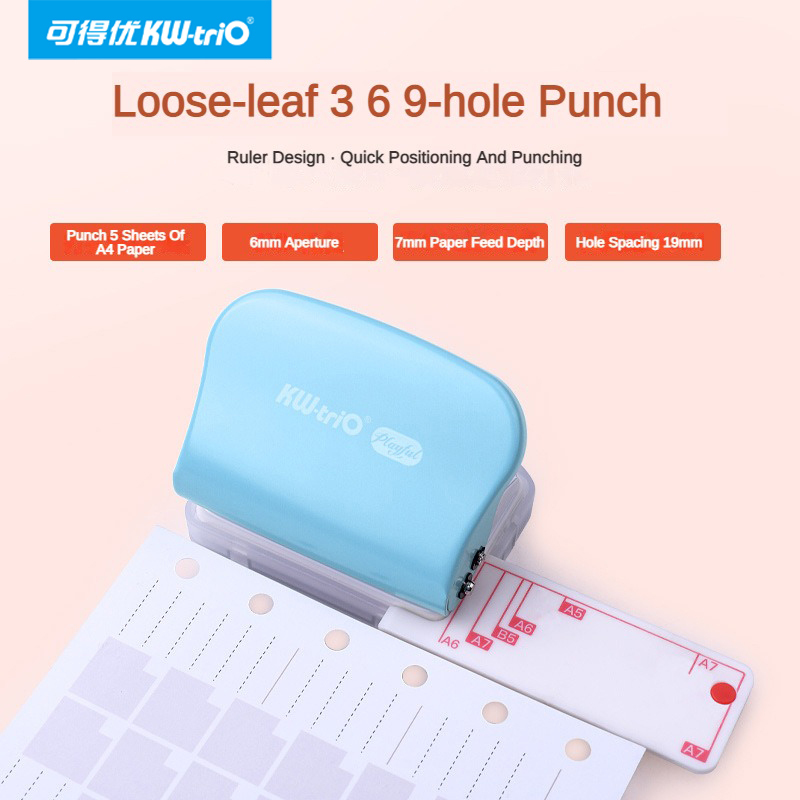 KW-Trio A5 B5 A6 3 fori 6 fori - Paper Punch 3 Hole recensione e prezzo