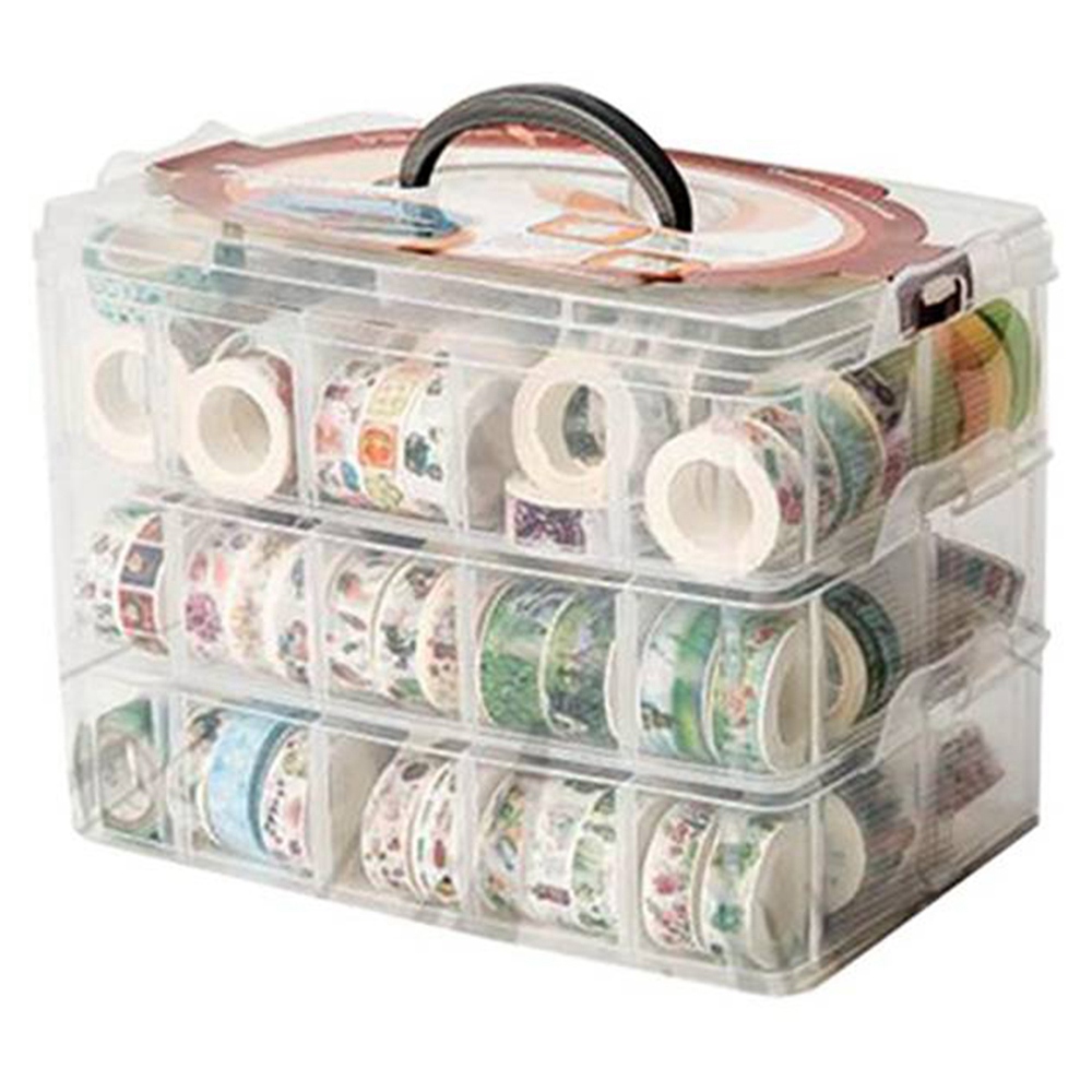 Scatola portaoggetti trasparen - Washi Tape Set recensione e prezzo