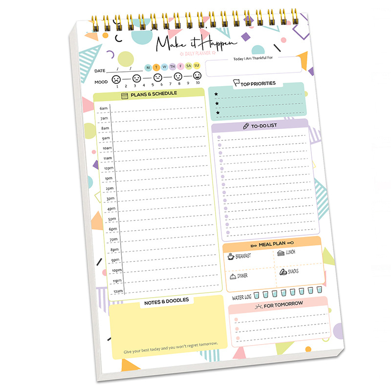 Agenda Planner a Spirale A5, Q - Office Stationery Supply List recensione e prezzo