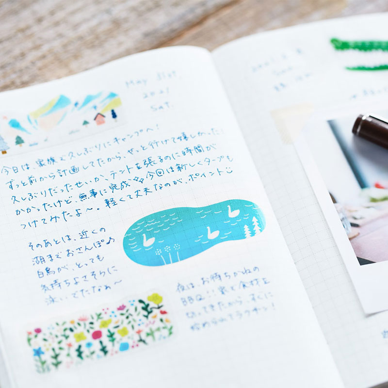 Japan KITTA Small Cute Washi P - Washi Tape Set recensione e prezzo