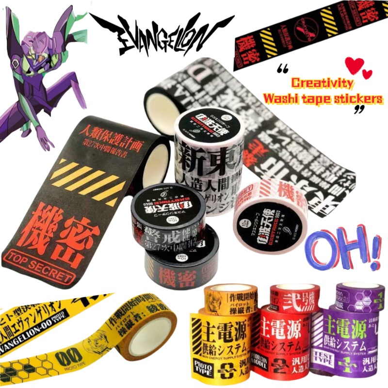 NEON GENESIS EVANGELION EVA-01 - Washi Tape Set recensione e prezzo