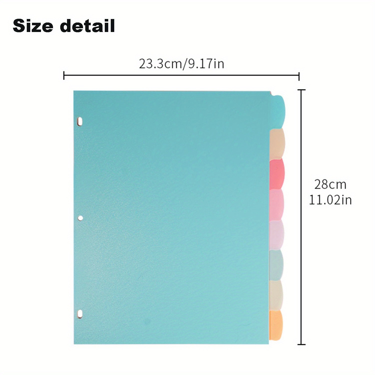 8 divisori per raccoglitori a  - Paper Punch 3 Hole recensione e prezzo