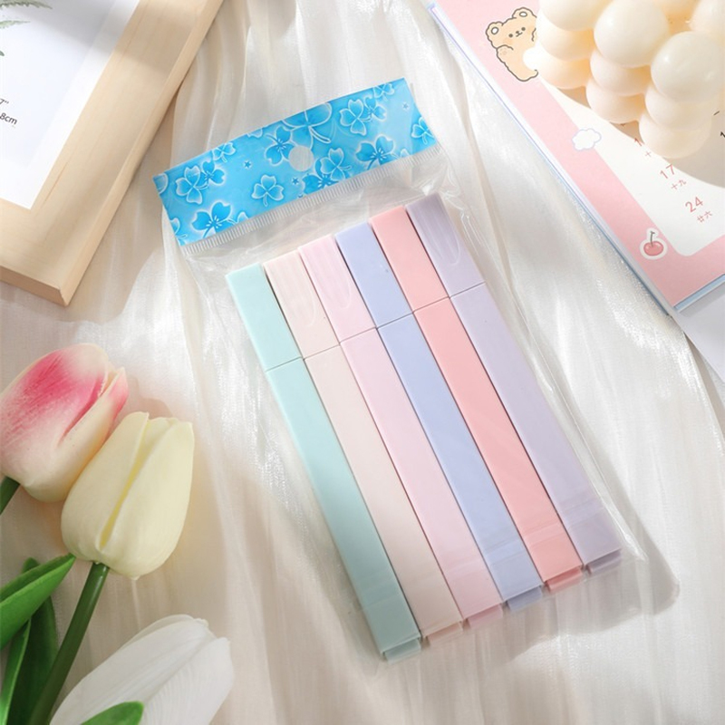 6 pz/set Evidenziatore di Colo - Highlighter Set Pastel recensione e prezzo